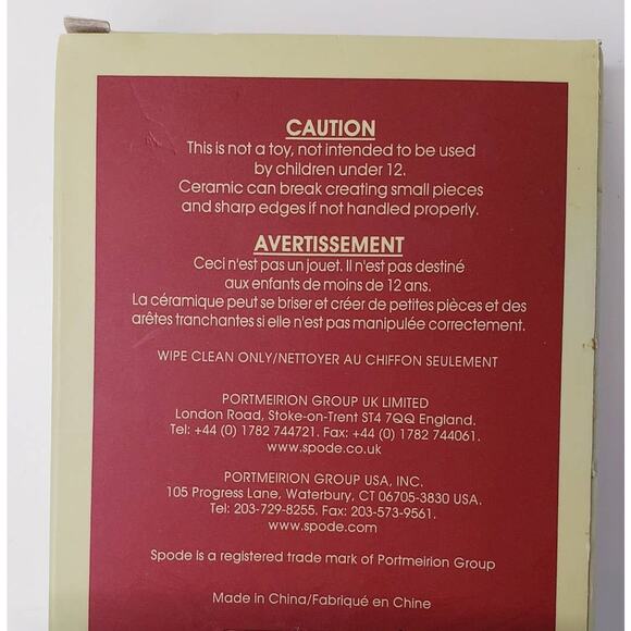 NIOB SPODE Christmas Tree MR SNOWMAN ORNAMENT - Picture 2 of 5